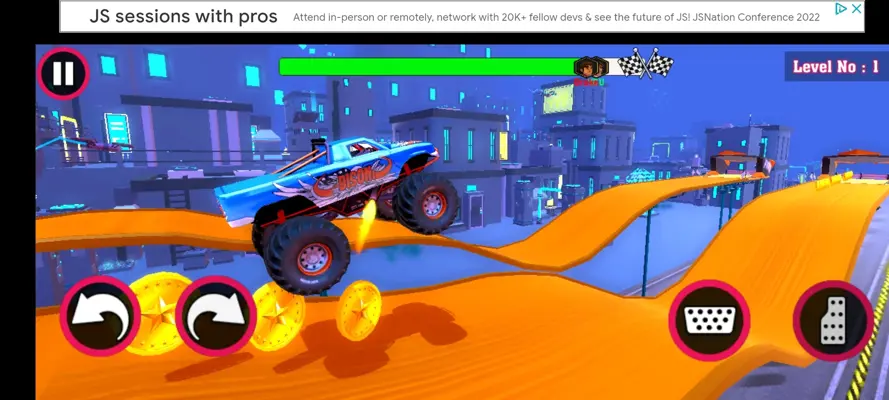 Monster Truck Stunt android App screenshot 0